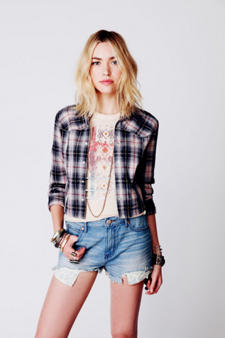 5 Pocket Denim Cut Offs