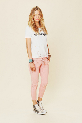 Lace Up Cord Skinny