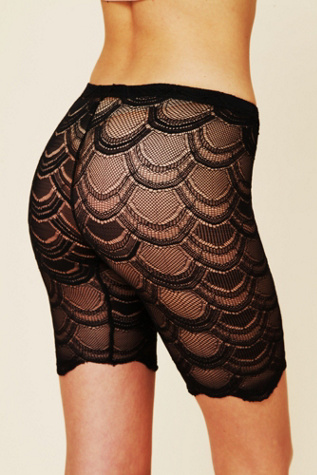 Victorian Lace Bike Short