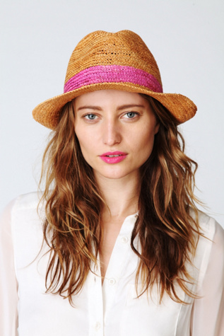 Star Straw Fedora