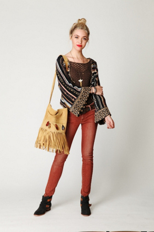 Kimono Striped Sweater