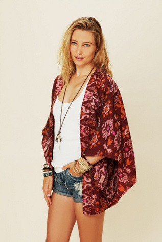 Ikat Kimono