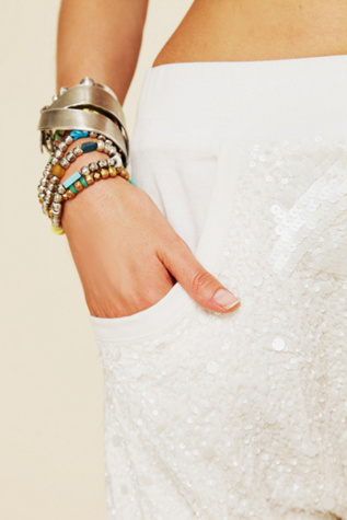 Mermaid Sequin Harem Pants
