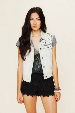 Candy Love Crochet Skort