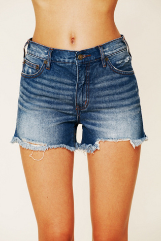 5 Pocket Cuffed Denim Cutoff