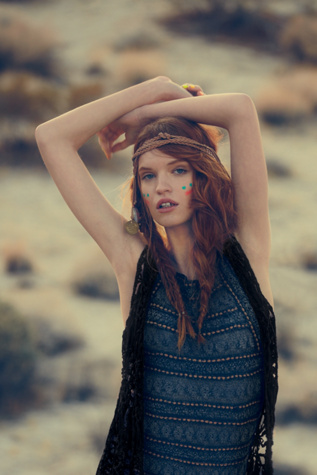 Desert Charm Tie Belt