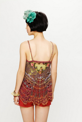 Spun Embroidered Cami