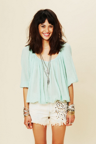 FP ONE City Peasant Blouse
