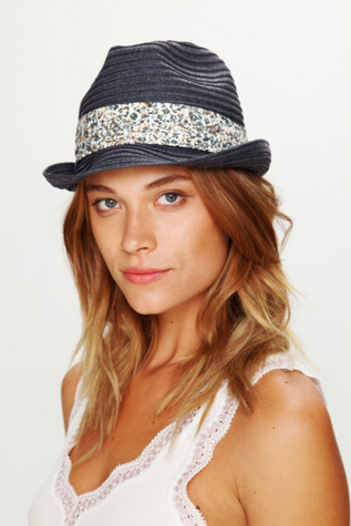 Floral Trim Trilby