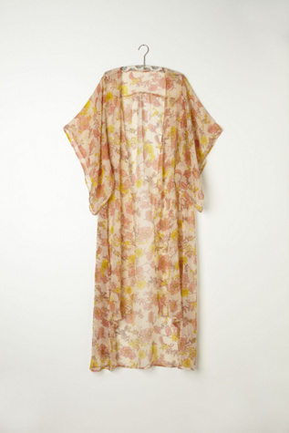 Printed Long Bed Jacket