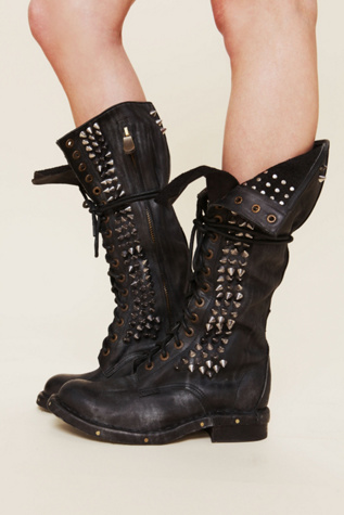 Studded Seattle Love Boot