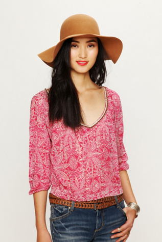 Saffron Fields Embellished Tee
