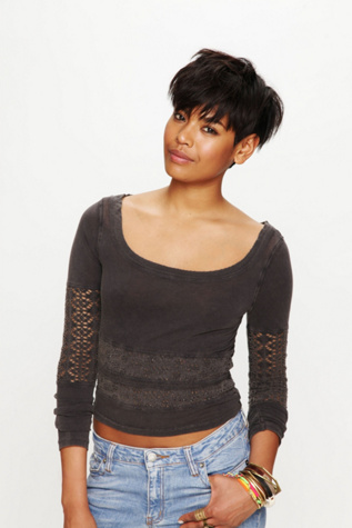 We The Free Girlie Greaser Top