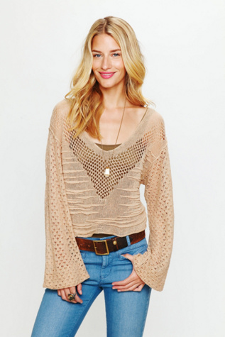Web Textured Pullover