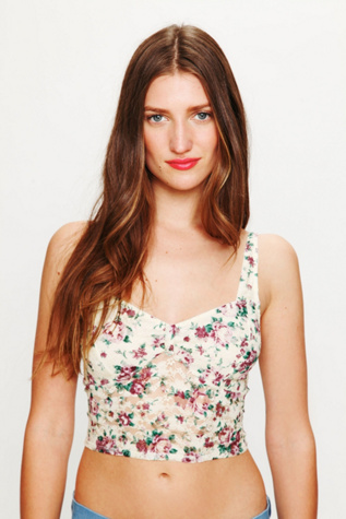 Garden Lace Crop Bra