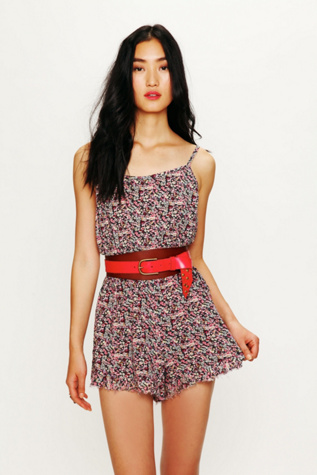 Printed Romper