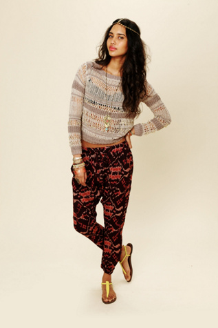 FP ONE Ikat Print Harem Pant