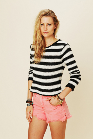 Beachy Stripe Pullover