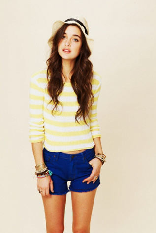 Beachy Stripe Pullover