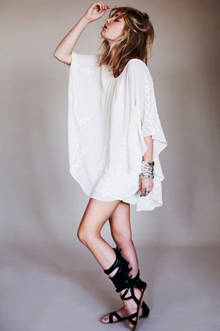 Pointed Cape Dress