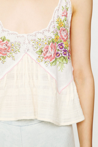 FP New Romantics Printed Crop Cami