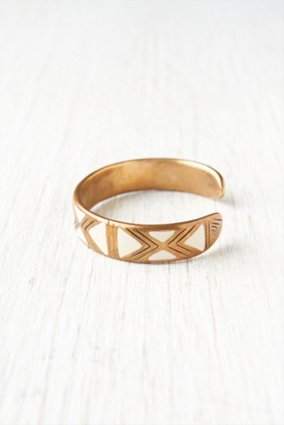 Brass / White