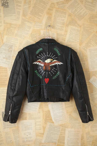Vintage Moto Leather Jacket