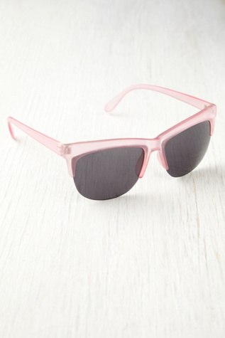 Plastic Brow Sunglasses