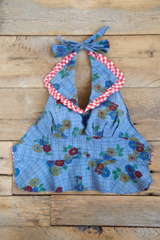Vintage Tie Top