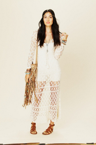 To The Max Crochet Dress