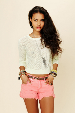 Pointelle Pullover