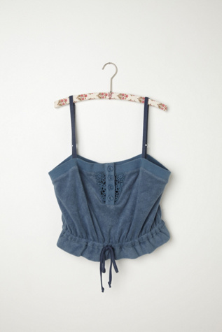 Terry Cloth Crop Top