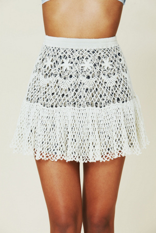 Crochet Sweater Skirt