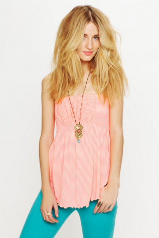 Striped Easy Breezy Tube Top