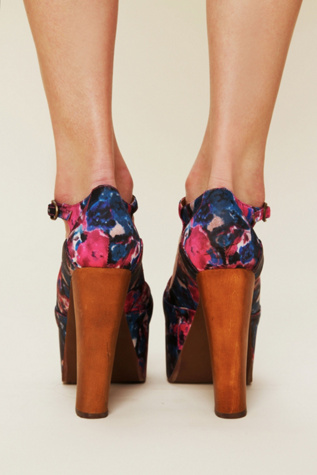 Purple Blue Floral