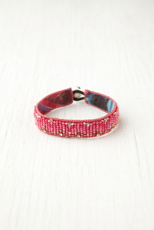Disco Ball & Bead Bracelet