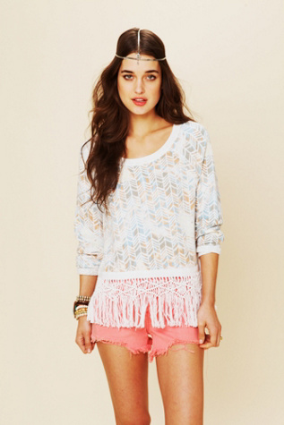 Follow The Fringe Pullover