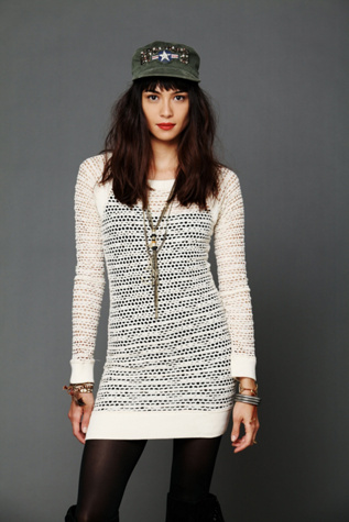 Lace Raglan Dress