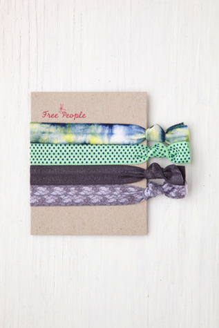 Elastic Printed Hair Ties