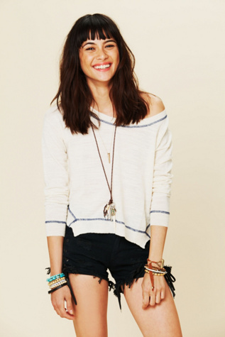 Fine Gauge Hi Low Pullover