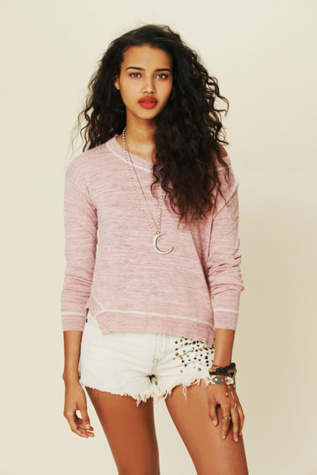 Fine Gauge Hi Low Pullover