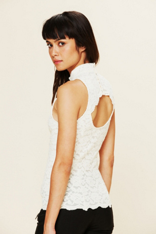 Downtown Girl Lace Tank