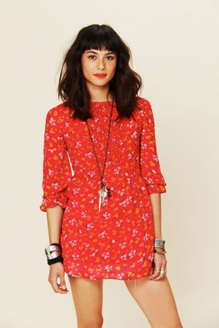 Court Me With Flowers Tunic
