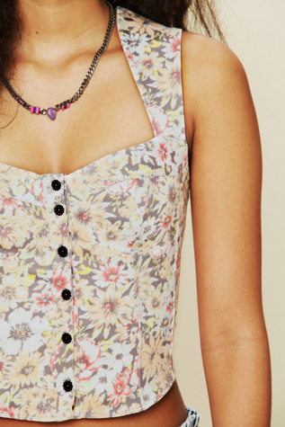 FP New Romantics Floral Printed Corset