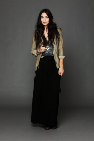 Spinner Maxi Skirt