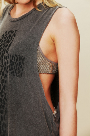Leopard Cross Tank