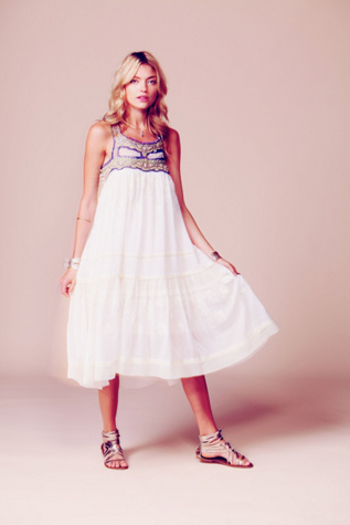 Kristal's Limited Edition White Summer Dress in clothes-dresses