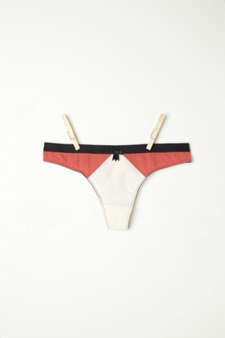 Sophia Block Thong