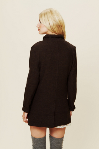 Poetic Verse Sweater Blazer