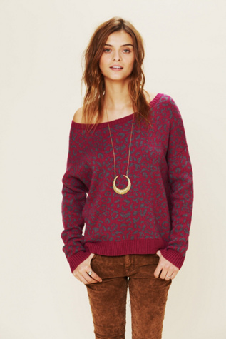 Cool Cat Leopard Pullover